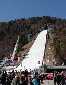 Ski Jumping slope in Slovenia